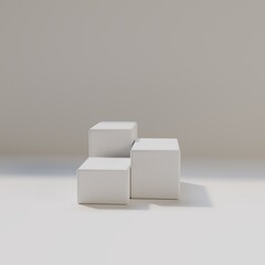 Abstract background minimal style for product branding. Mock up scene and empty space. 3d render