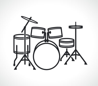 How To Draw A Drum - My How To Draw