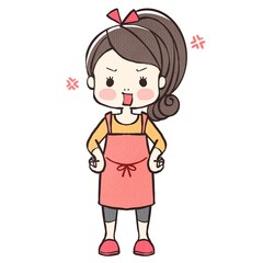 怒るママちゃん