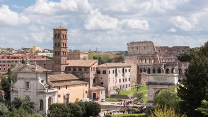 Obraz premium forum, Rome