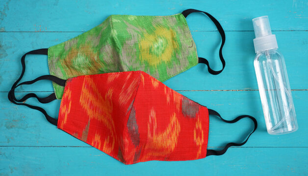traditional fabric mask