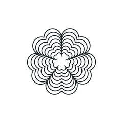 Heart logo - Love symbol Valentines day romantic celebration wedding passion health marriage web care emotion feeling - couple dating