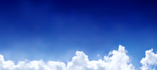 clouds against the blue sky. background with heaven