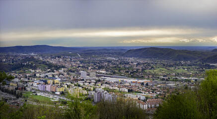 Nova Gorica Panorama With Part of Friuli