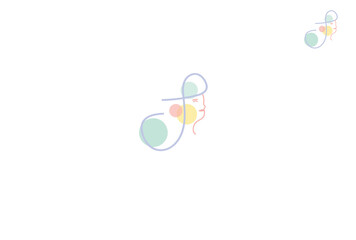 Beauty Fun logo, this logo is formed from a unique line that forms the face of a lovely girl, perfect for logos for beauty products, facial care, etc.