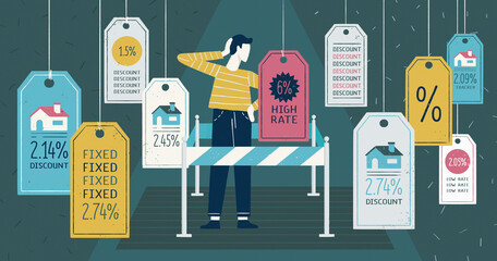 Man trapped in high mortgage rate surrounded by better offers