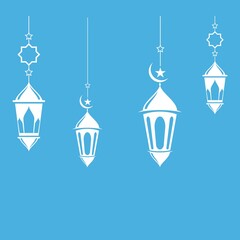 lanterns icon vector