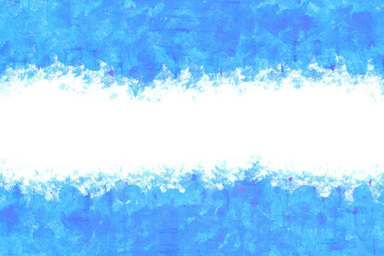 sea blue wave splash, watercolor hand paint background, illustration, abstract art, ocean image