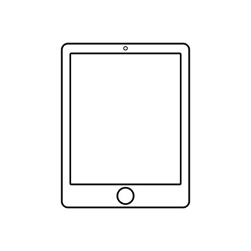tablet icon, technology devices or appliances