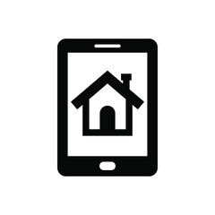 Real estate mobile app icon
