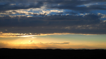 Sonnenuntergang Haselschacher Buck 
