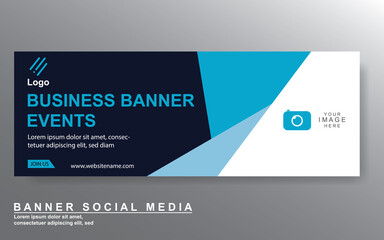 Vector abstract design web banner template. Web Design Elements - Header Design. Abstract geometric web banner template on grey background.Modern banner.