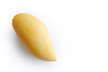 Mango fruit on white background