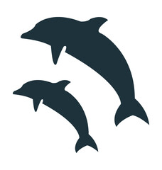 Fototapeta premium Dolphins 