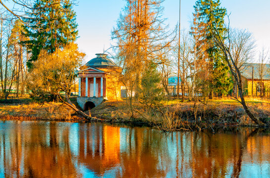 Museum Estate And Park Priyutino. Vsevolozhsky District, Leningrad Region