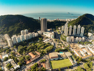 Rio de Janeiro – Stadtteil Botafogo von oben - Brazilien