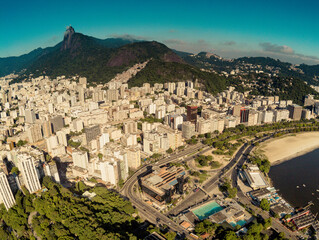Rio de Janeiro – Stadtteil Botafogo von oben - Brazilien