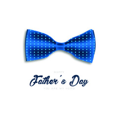 Fototapeta na wymiar Happy father's day text, vector illustration.