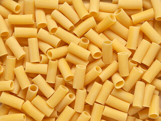 Close-up image of a lot of Italian pasta.