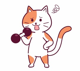 猫ちゃんのイラスト