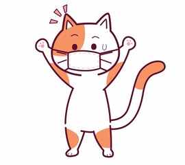 猫ちゃんのイラスト