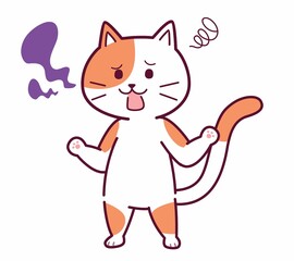 猫ちゃんのイラスト