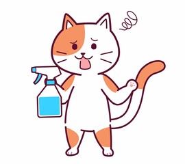 猫ちゃんのイラスト