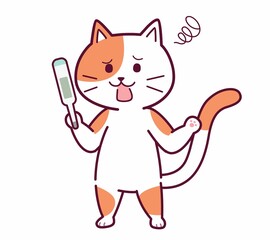 猫ちゃんのイラスト