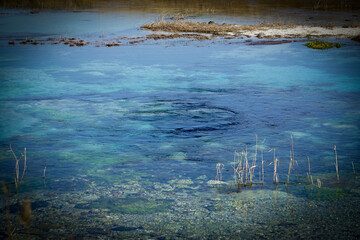 Sakarbasi in Cifteler Eskisehir Turkey the born place of the Sakarya river that flows to Blacksea Region