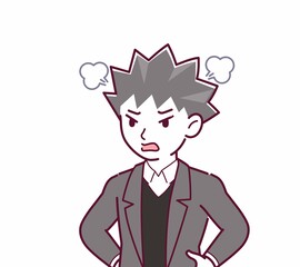 悪い雰囲気の詐欺師