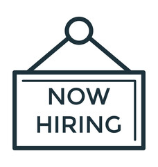 Hiring Sign 