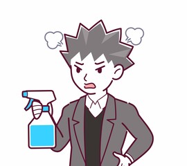 悪い雰囲気の詐欺師