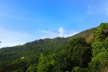 Obraz premium View for beautiful Hills