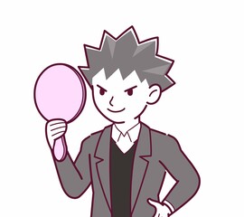 悪い雰囲気の詐欺師