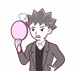 悪い雰囲気の詐欺師