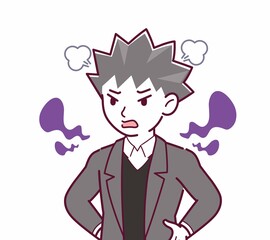 悪い雰囲気の詐欺師