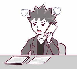 悪い雰囲気の詐欺師