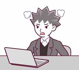 悪い雰囲気の詐欺師