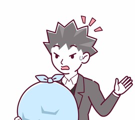 悪い雰囲気の詐欺師