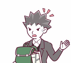 悪い雰囲気の詐欺師