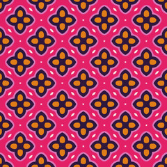 Seamless vector pattern in geometric ornamental style. ornament for wrapping, background or book
