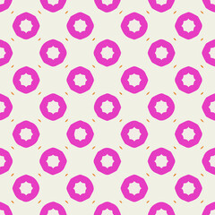 Seamless vector pattern in geometric ornamental style. ornament for wrapping, background or book
