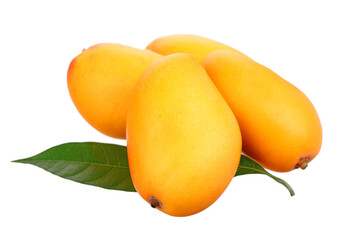 Mango isolated on white background
