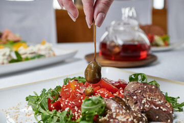 food lunch delicious obied restaurant table