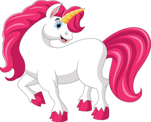 Cute pony pose and smile