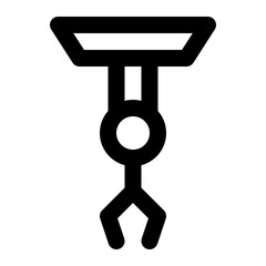 Industry icon with line style