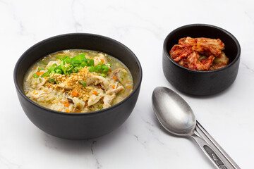 Korean Chicken and Vegetable Soup