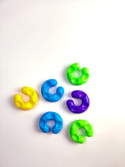 colorful toys collection