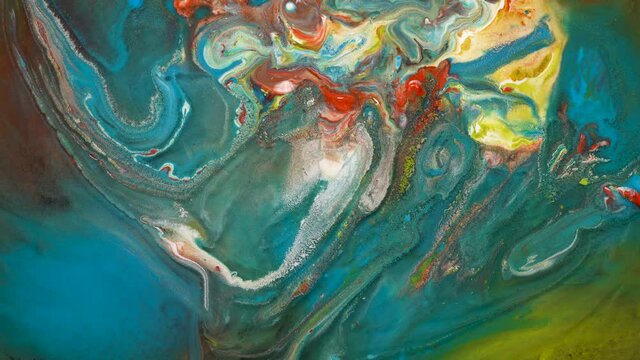 Colorful liquid background. Fluid art. Colorful Swirl Texture