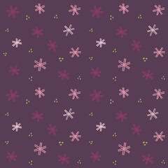 Handwritten lattice pattern that is ideal for wallpaper.　 Vector illustration.